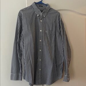 Abercrombie & Fitch Black and White Gingham Shirt